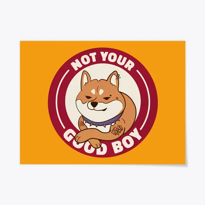 Funny Shiba Inu, Rebellious Dog