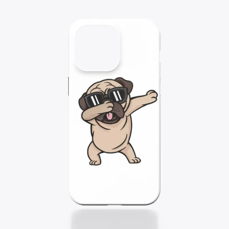 Cool Dabbing Pug, Funny Dog